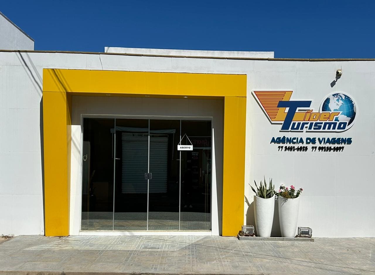 Fachada da loja Líder Turismo